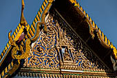 Bangkok Grand Palace, Gable of one of the buildings of the Phra Maha Monthian Group. 